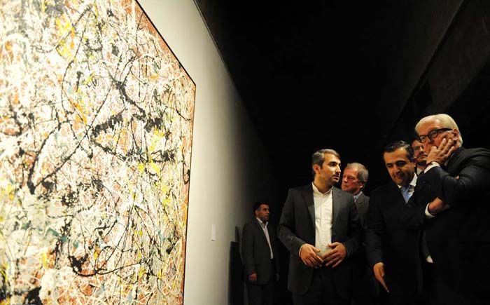 (تصاویر) اشتاین‌مایر در بازار تهران