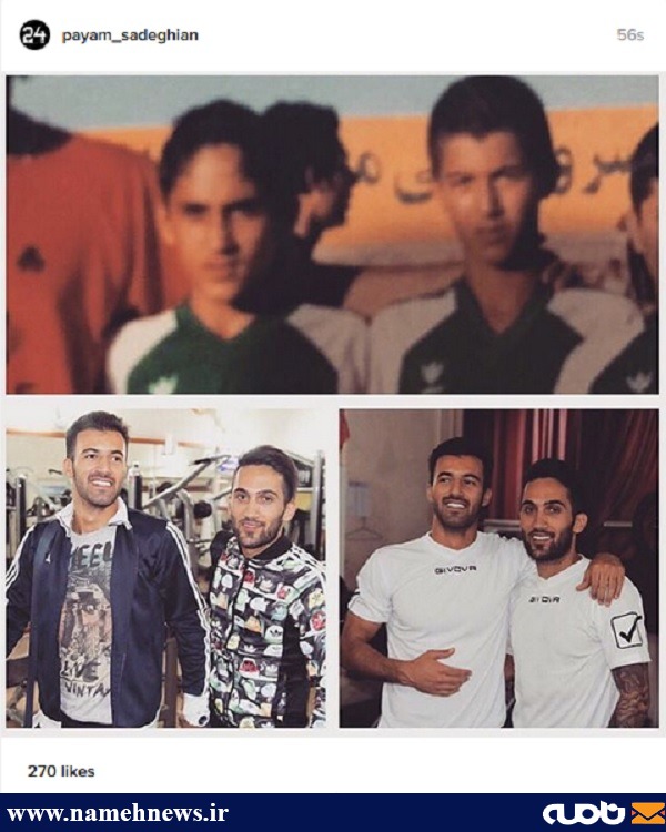 تتوی جدید پیام صادقیان روی دستش/ عکس