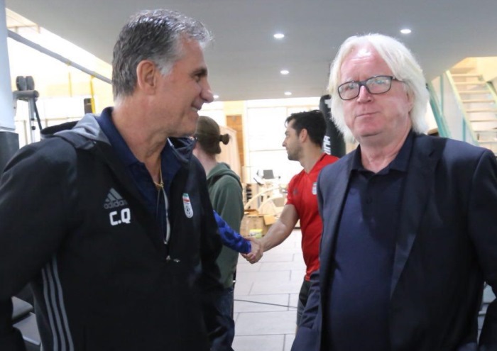 ملاقات شفر و کی‌روش در پک + عکس