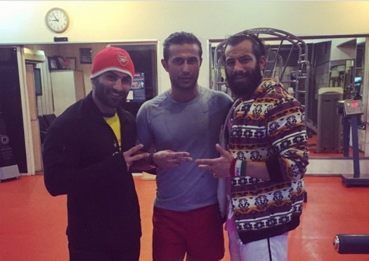 خواننده زیرزمینی بعد از یاغی پرسپولیس سراغ مهاجم سابق استقلال رفت/تست فنی برای لژیونر شدن! + عکس