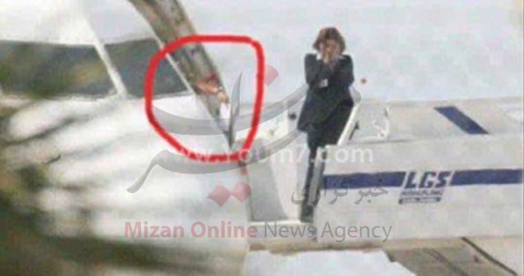 تصویر جنجالی که از هواپیماربای مصری در فرودگاه قبرس منتشر شد+عکس