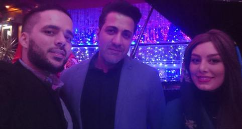 جشن تولد سحر قریشی در کنار برادرش