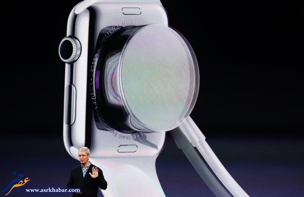 رونمایی رسمی ساعت مچی اپل (عکس)