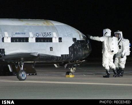 بازگشت هواپیمای فوق‌محرمانه آمریکا پس از 2 سال به زمین+عکس