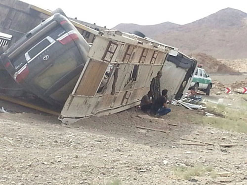 گفتگو با راننده کامیونی که شش لکسوس را از بین برد!(+عکس)