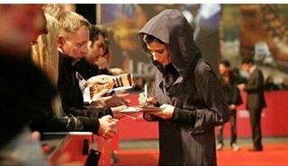 عکس دیده نشده از بازیگر زن معروف در رم!