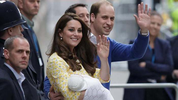 (تصاویر) تولد دومین فرزند کیت میدلتون