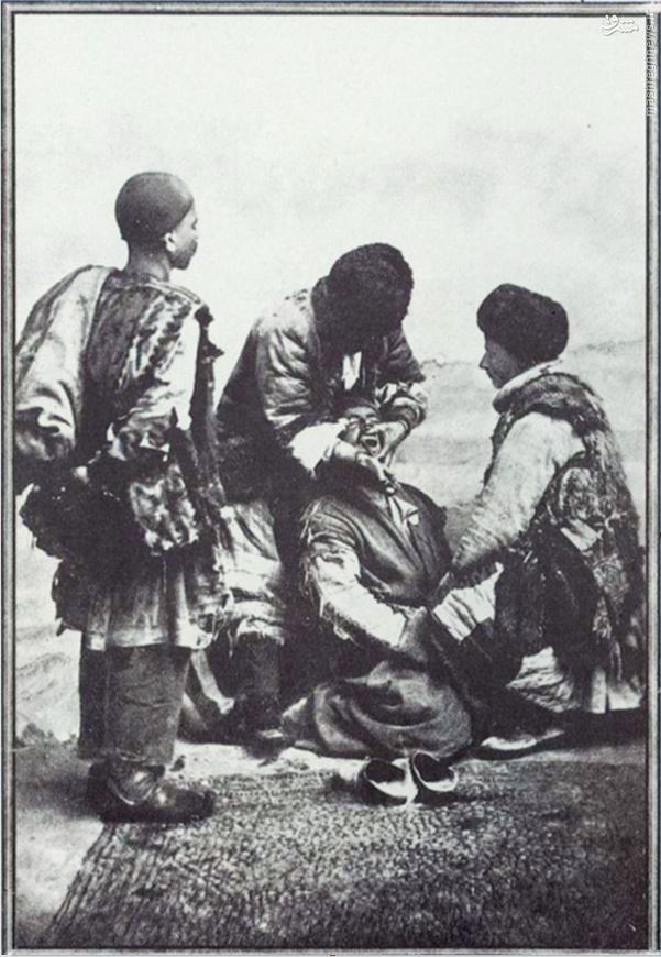 عکس/دندانپزشکی به سبک قاجار