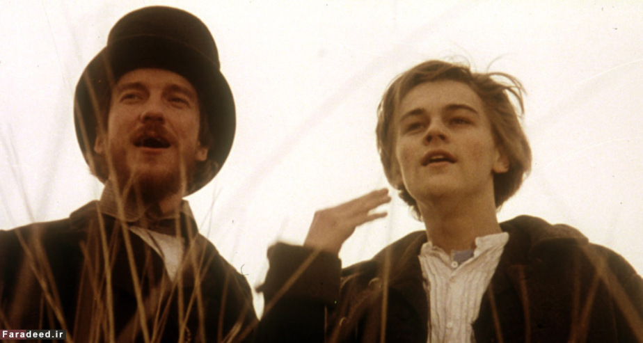 With David Thewlis in 