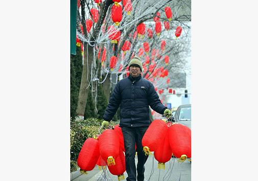 حال و هوای شهرهای چین به مناسبت سال نو + تصاویر