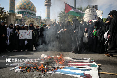 اجتماع دانش‌آموزان درحمایت از کودکان غزه