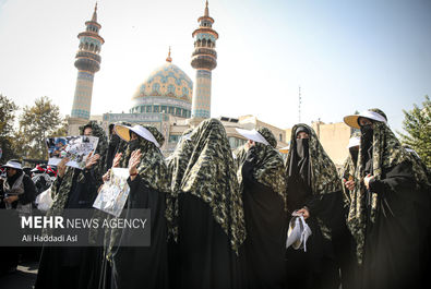 اجتماع دانش‌آموزان درحمایت از کودکان غزه