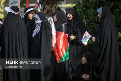 اجتماع دانش‌آموزان درحمایت از کودکان غزه